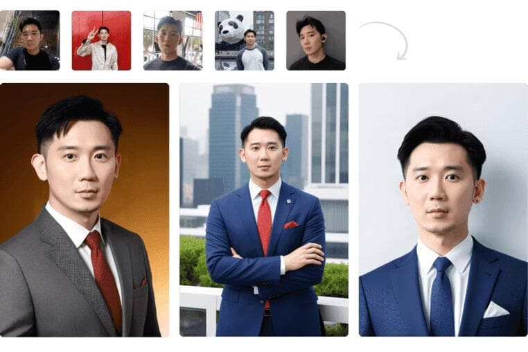 Joe P. - AI headshot example